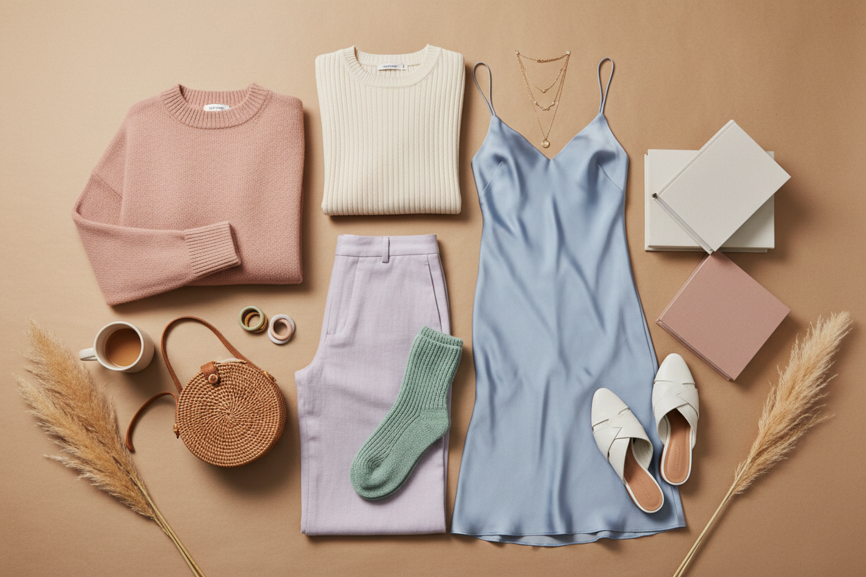 Young - Clothing Flatlay